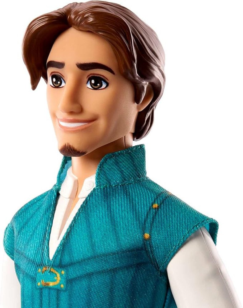 Mattel Disney Princess Toys, Flynn Rider Fashion Doll in Signature Outfit Inspired by the Disney Movie Tangled, Posable Character